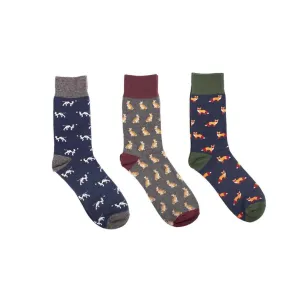 Heritage 3 Pack Socks