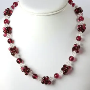 Ruby Bead Necklace